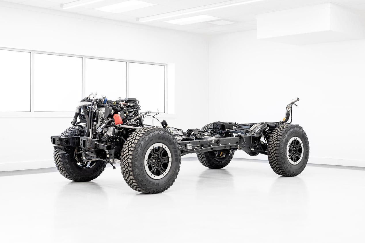 Nuevo Ford Bronco: sus entrañas