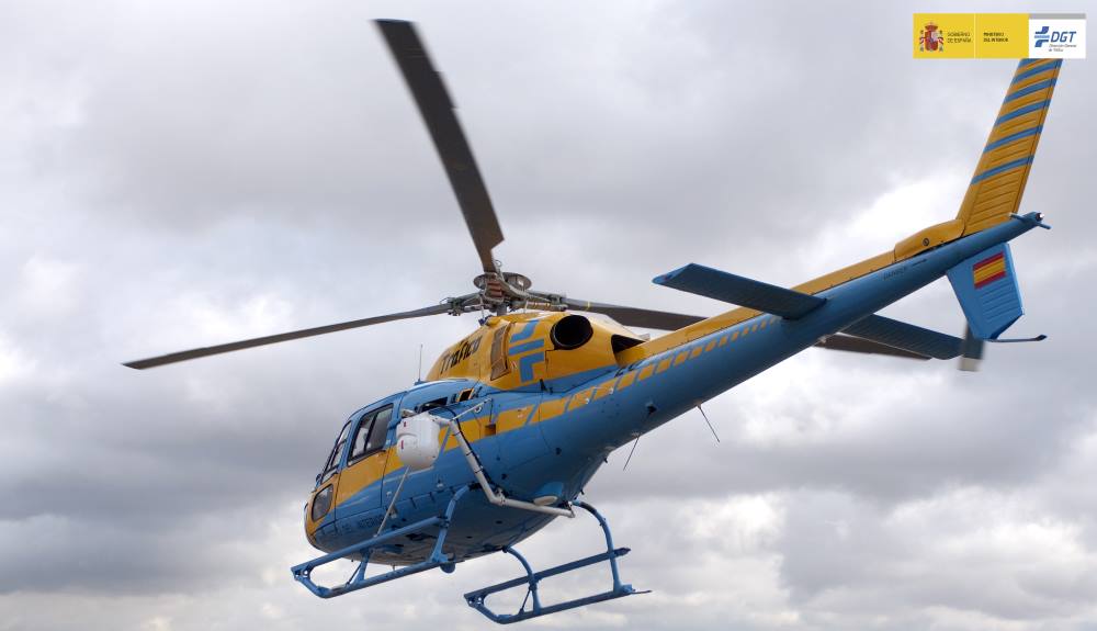 Desde el aire la DGT controlará el tráfico y multará