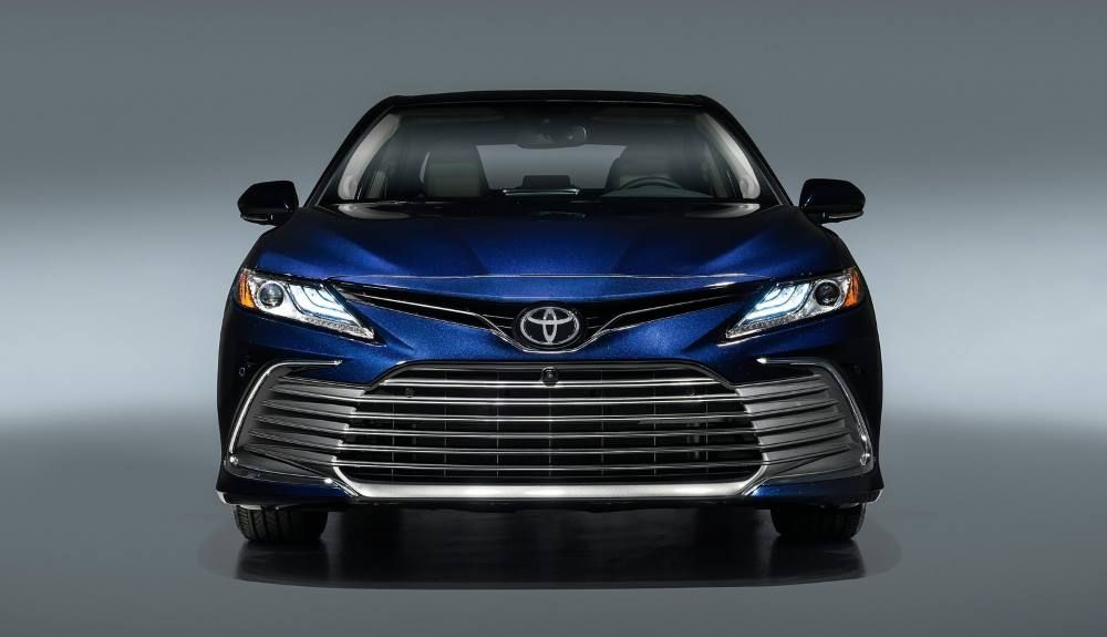 El frontal del Toyota Camry 2021