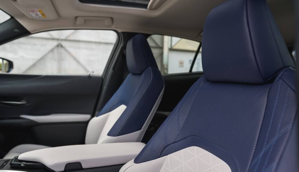 Los asientos del Lexus UX Los asientos del Lexus UX