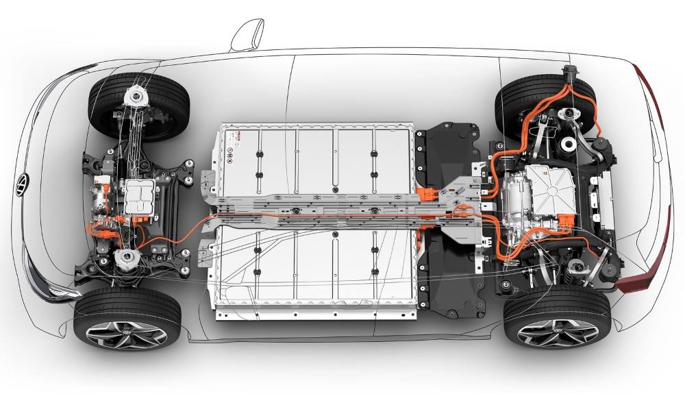 El nuevo Ford Focus Electric podría basarse en el VW ID.3 (en la foto)