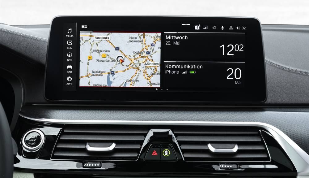 La pantalla multimedia del BMW Serie 6 Gran Turismo 2020