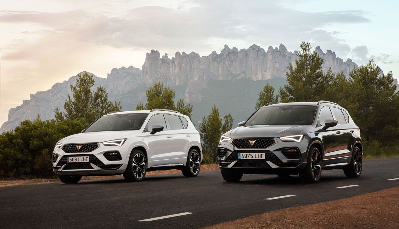 El paragolpes delantero del Cupra Ateca 2020 se ha renovado