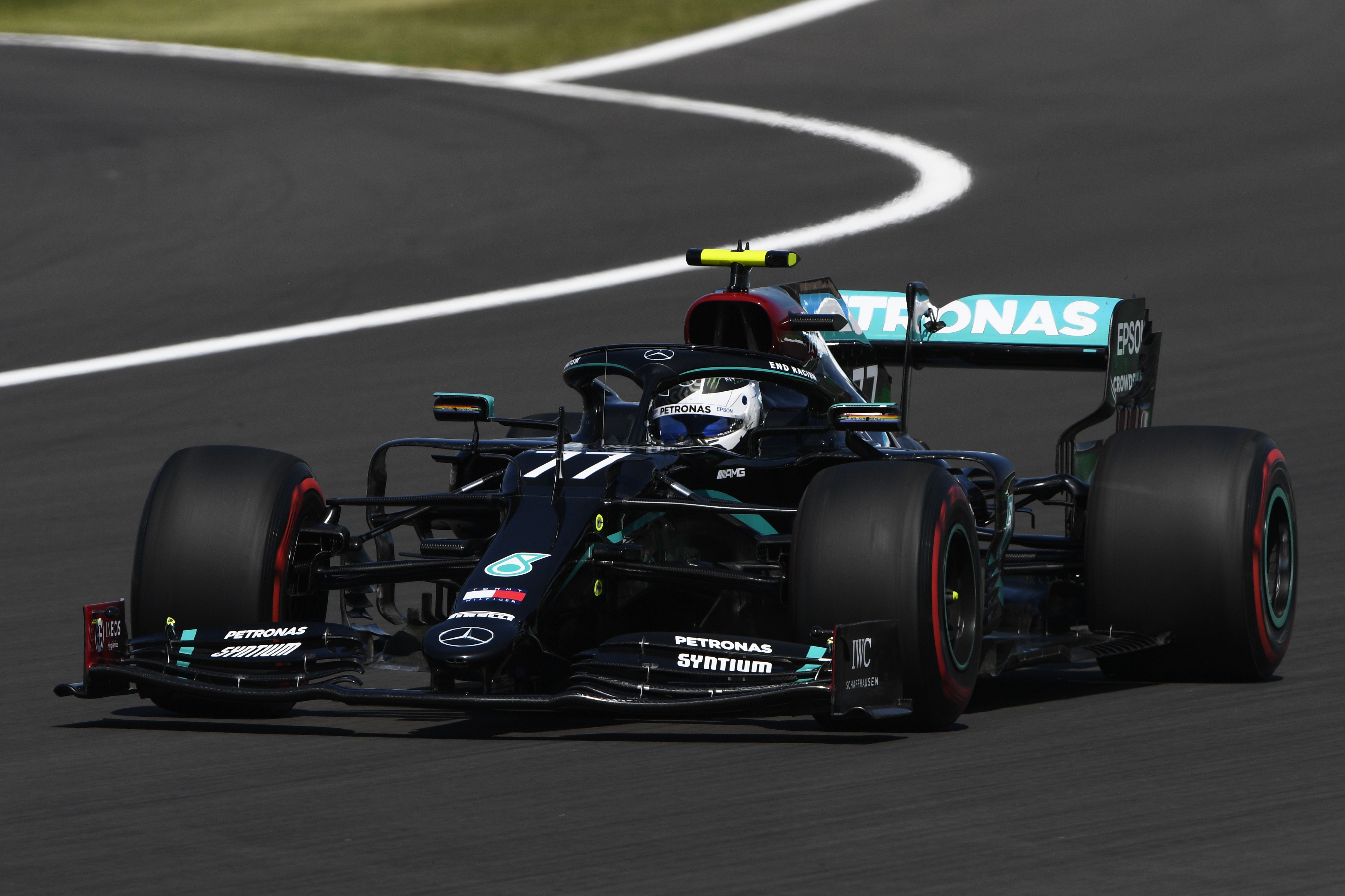 Valtteri Bottas (Mercedes) fue el más rápido el sábado por la mañana