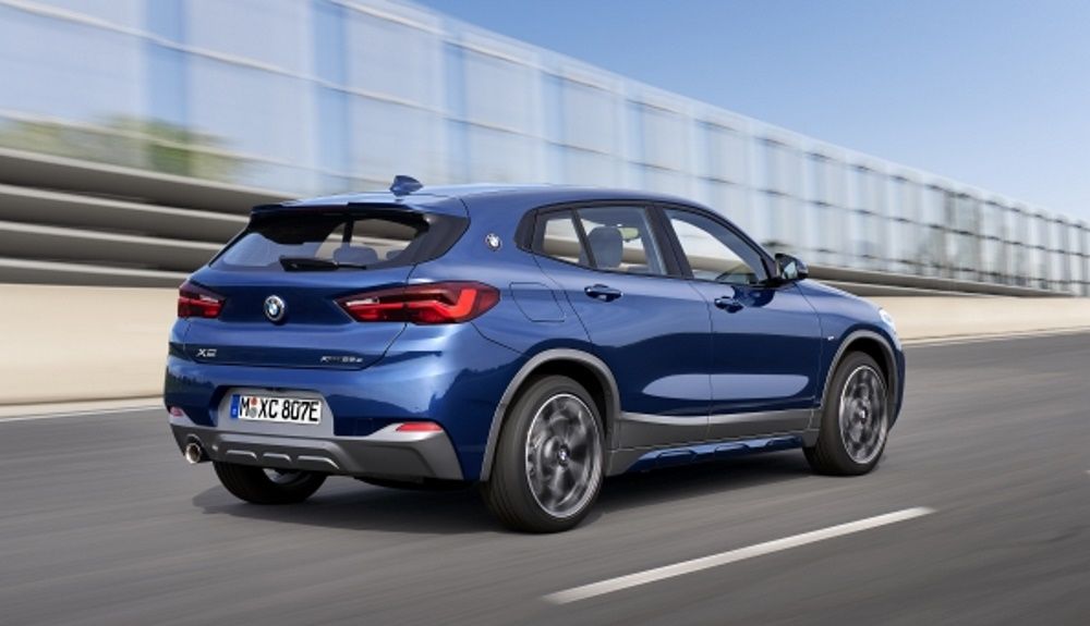 BMW X2 xDrive 25e: trasera