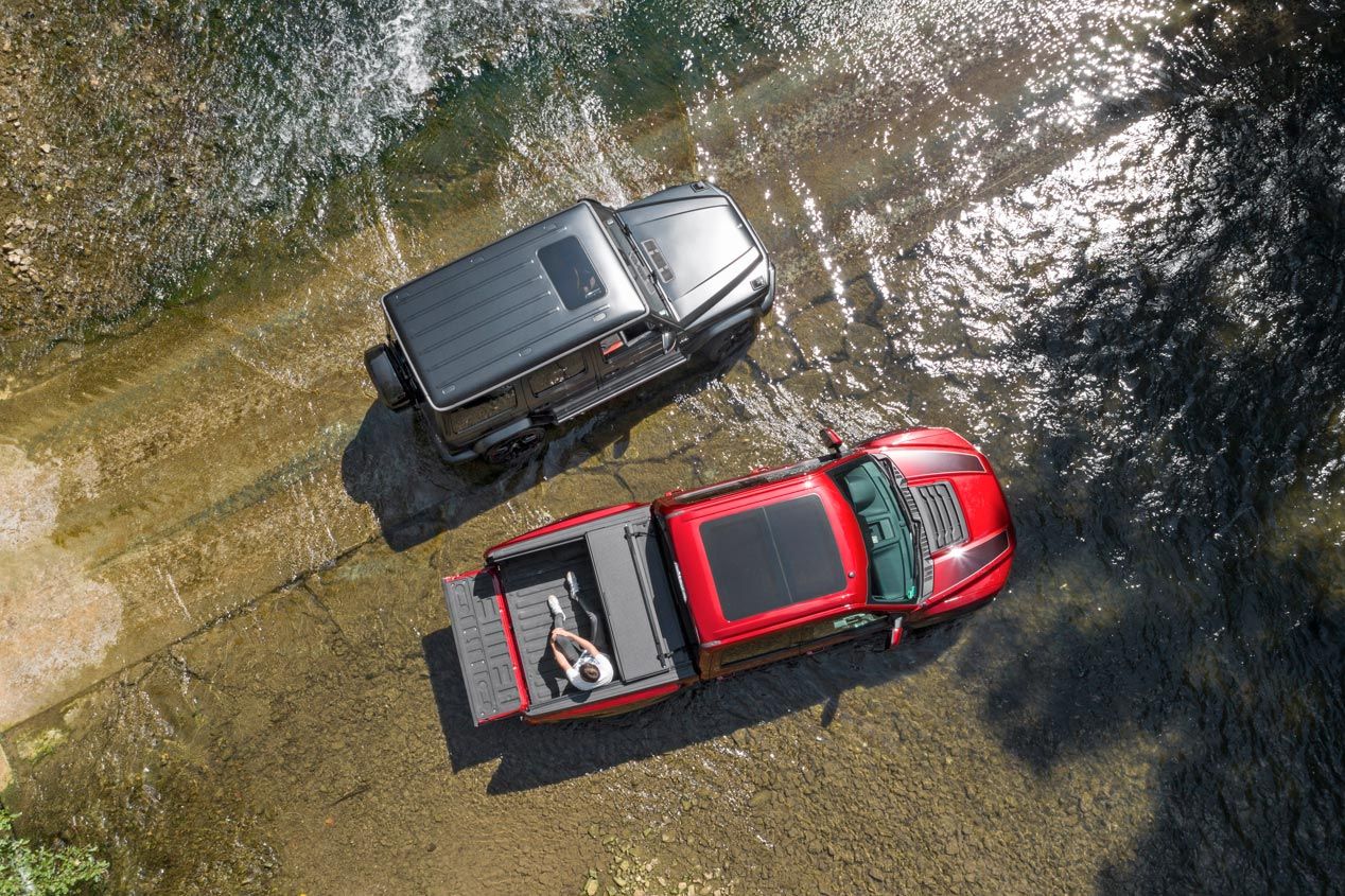 Ford F-150 Raptor y Mercedes-AMG G 63, cara a cara.