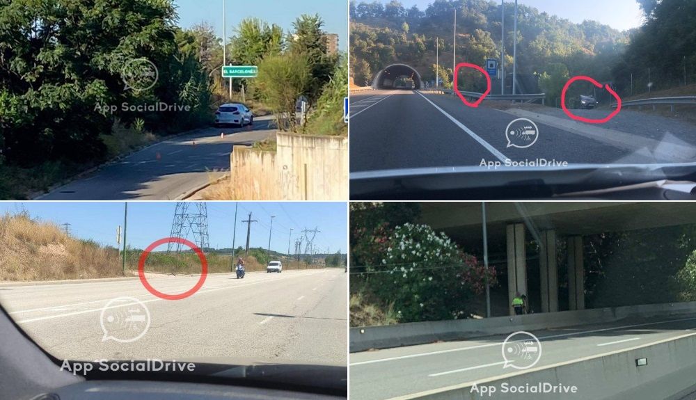 Radares ocultos en carreteras