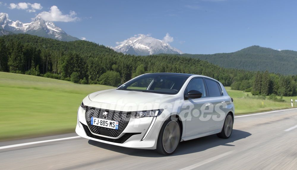 Peugeot 308 2021 de tercera generación. Ilustración: Schulte