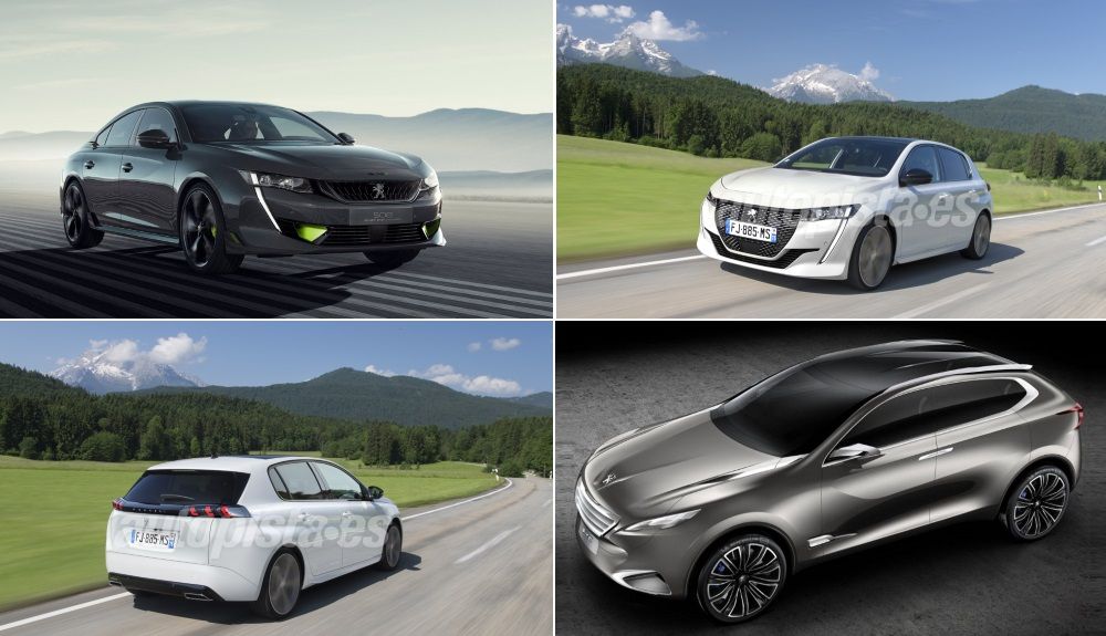 Peugeot lanzará más de 20 novedades hasta 2024, en los próximos 4 años.