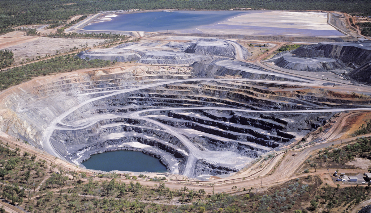 Mina de uranio en Australia.