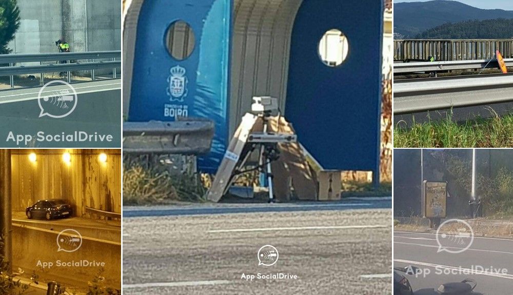 Los radares ocultos y escondidos, captados esta semana por SocialDrive.
