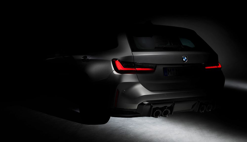 BMW M3 Touring 2022, primer adelanto.