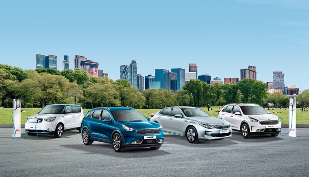 Kia cuenta con una gran gama de coches eléctricos