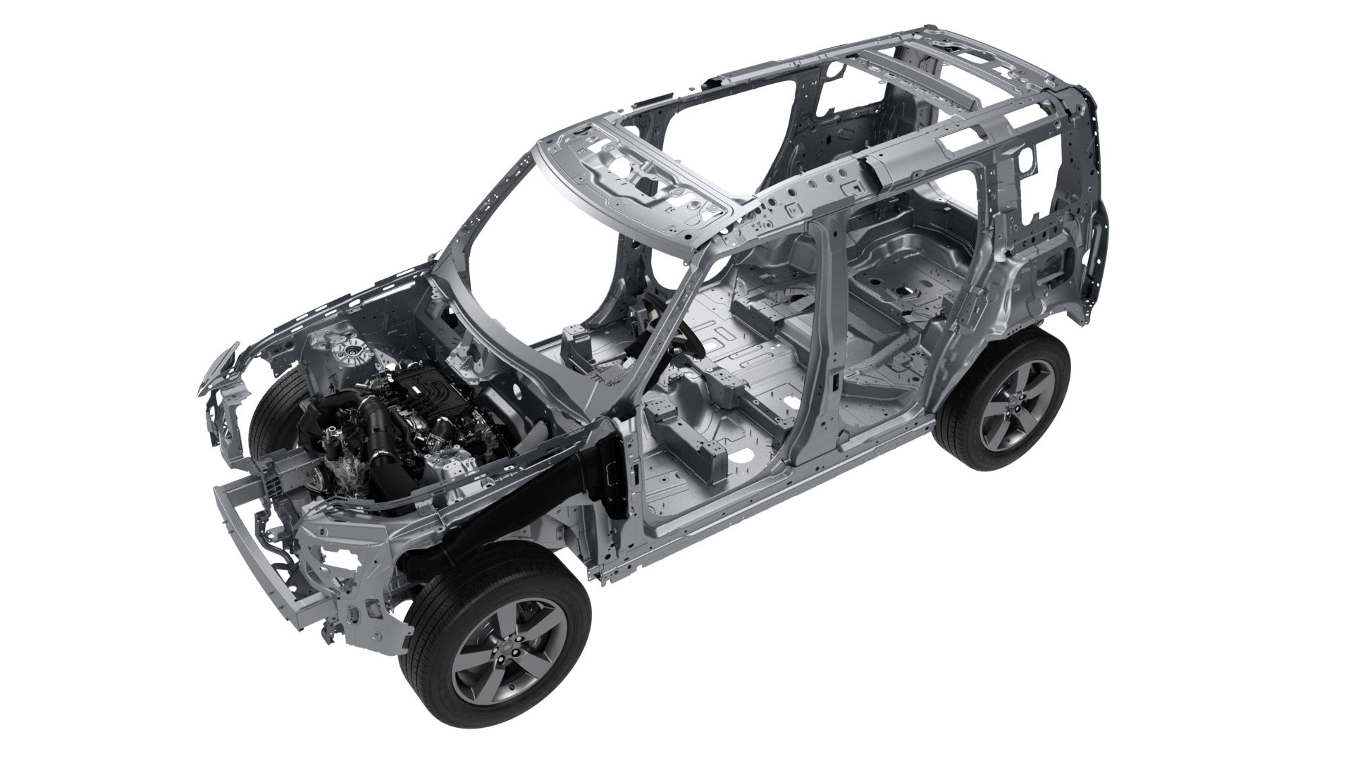 Land Rover Defender, tecnología