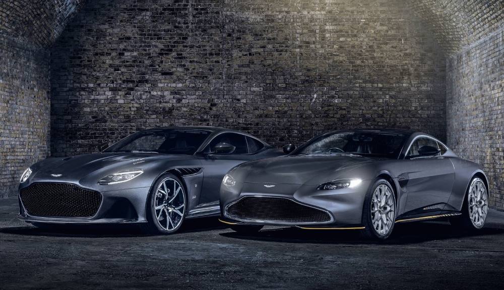 Así son los nuevos Aston Martin Vantage y DBS Superleggera 007 Edition