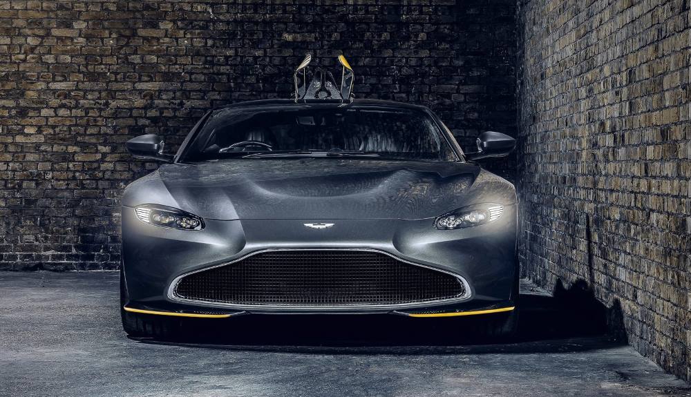Vista frontal del Aston Martin Vantage 007 Edition