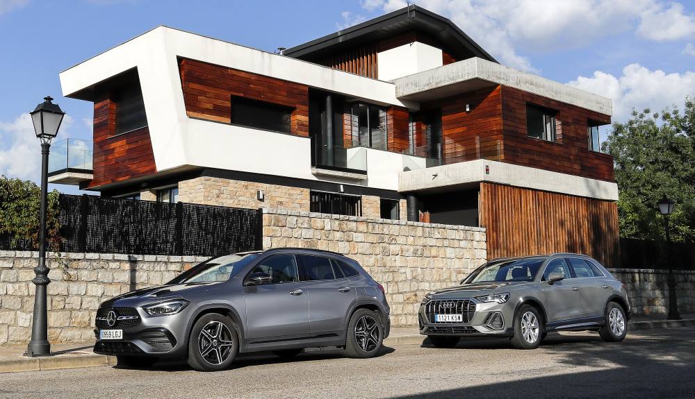 El Mercedes GLA 200d y el Audi Q3 35 TDI, frente a frente