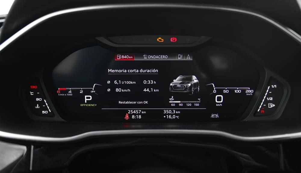 Panel de instrumentos del Audi Q3 35 TDI