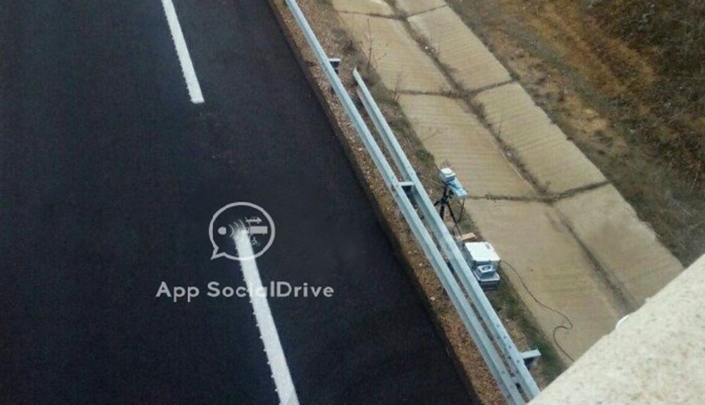 Uno de los 30 radares que oculta la DGT y que multan en carreteras. Los capta SocialDrive
