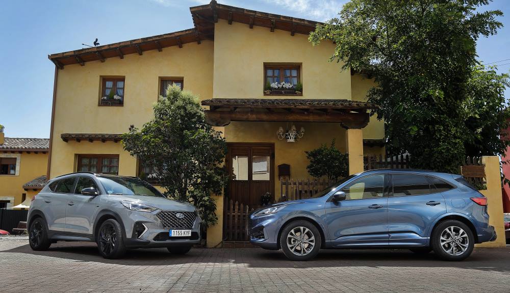 El nuevo Ford Kuga se enfrenta al Hyundai Tucson