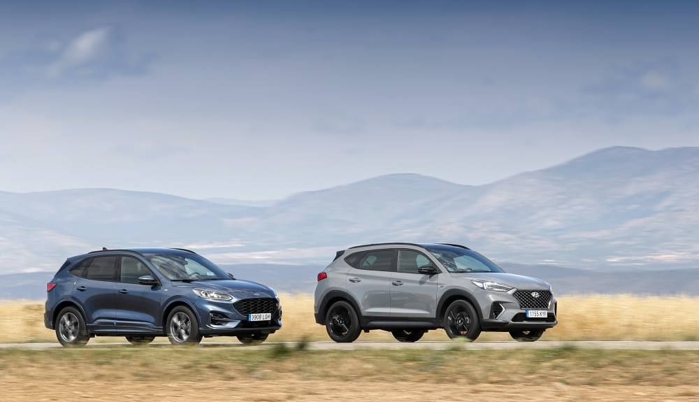 Interesante comparativa entre el Ford Kuga y el Hyundai Tucson en la revista Autopista 3.149