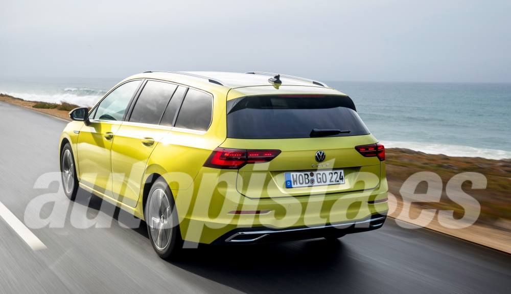 El VW Golf 8 Variant se estrenará, con toda probabilidad, este próximo otoño (Imagen: Schulte)