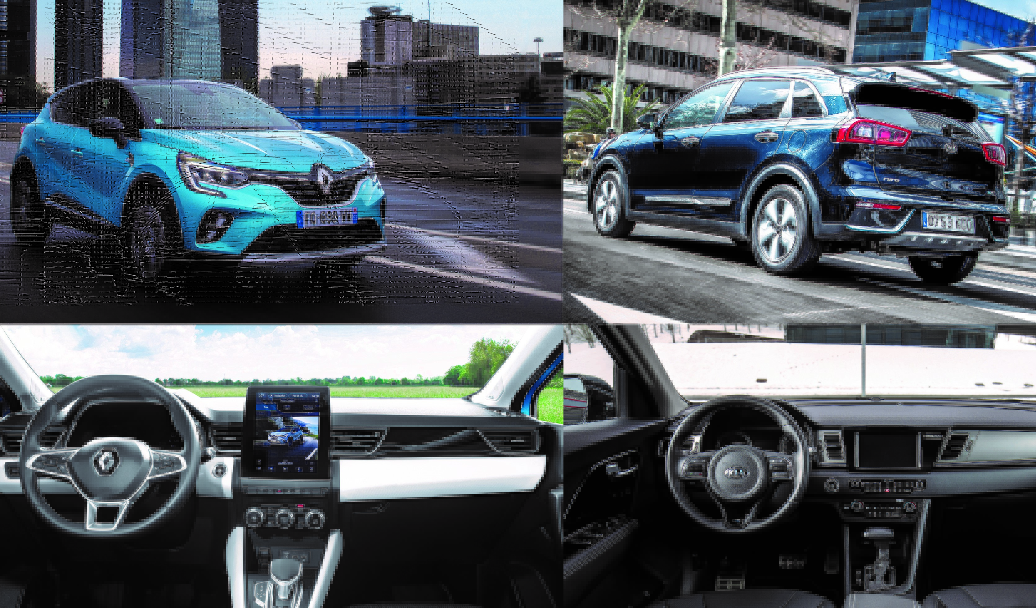 Kia Niro PHEV VS Renault Captur E Tech, dos SUV híbridos enchufables, frente a frente