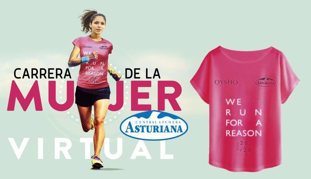 Carrera de la Mujer Virtual 2020 y la camiseta de la Marea Rosa