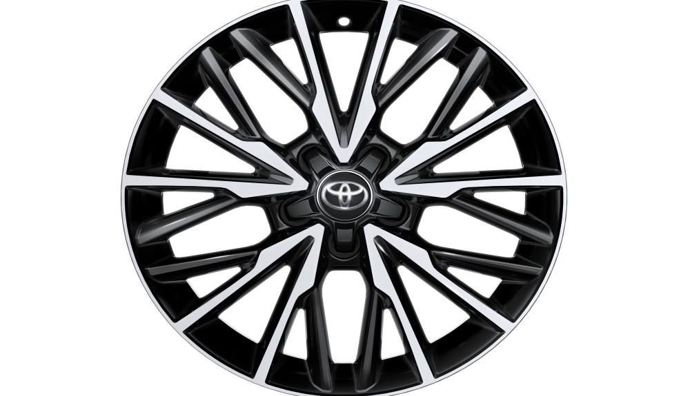 Una de las nuevas llantas de aleación en la oferta de personalización del Toyota C HR Una de las nuevas llantas de aleación en la oferta de personalización del Toyota C HR