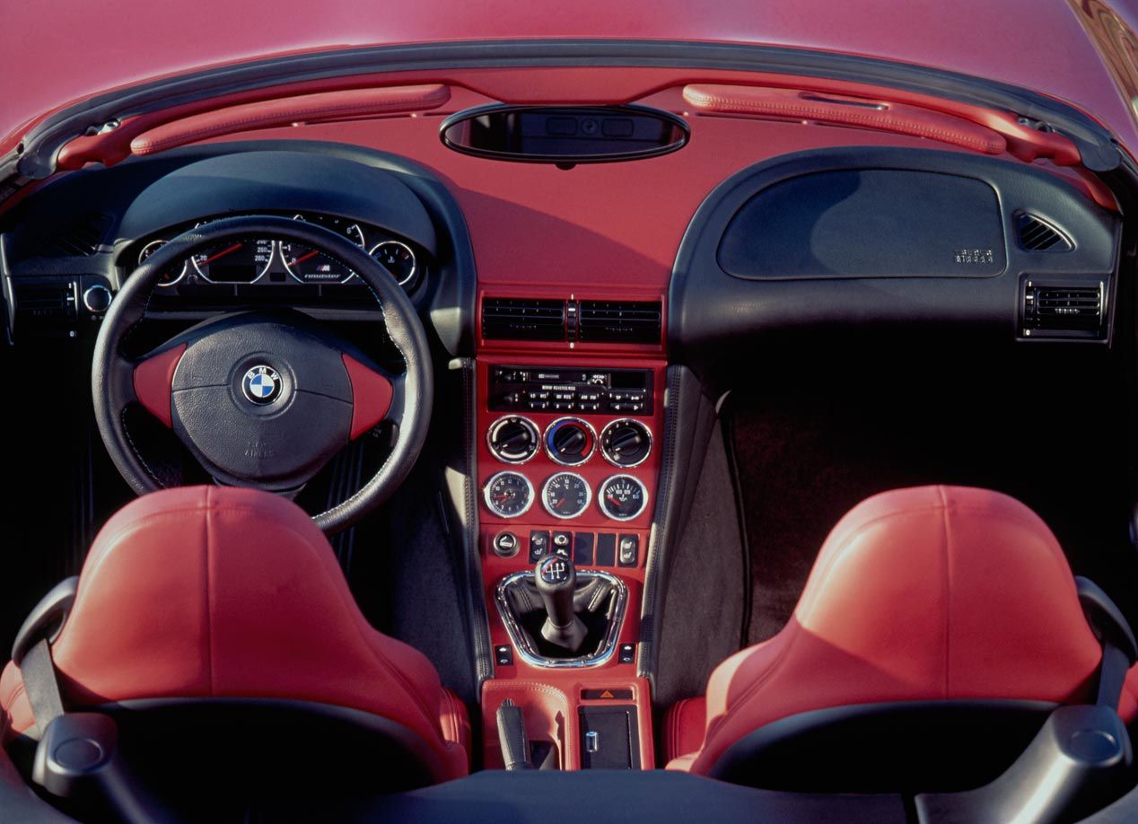 Interior del BMW Z3 roadster