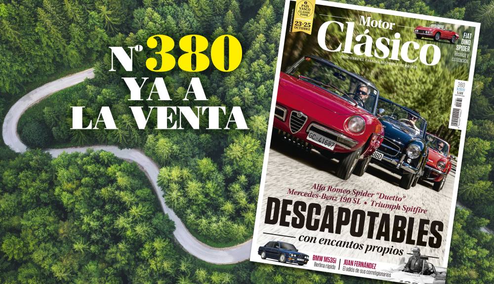 El número 380 de la revista Motor Clásico, ya a la venta