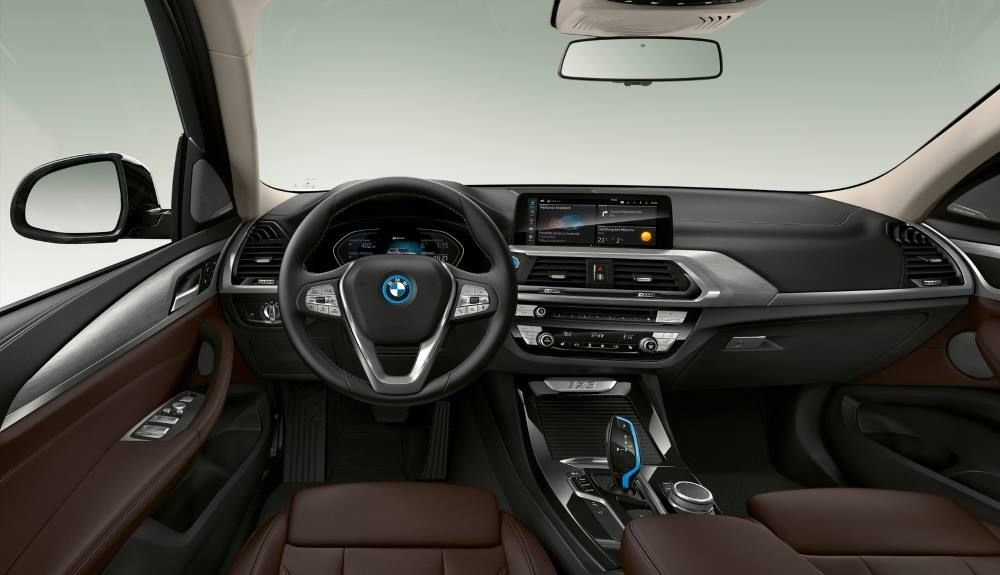 El interior del BMW iX3
