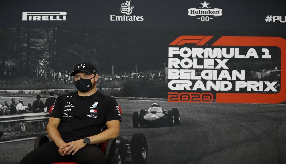 Valtteri Bottas fue el autor del mejor tiempo en la FP1