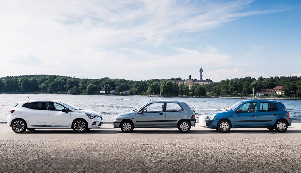El Renault Clio cumple 30 años.