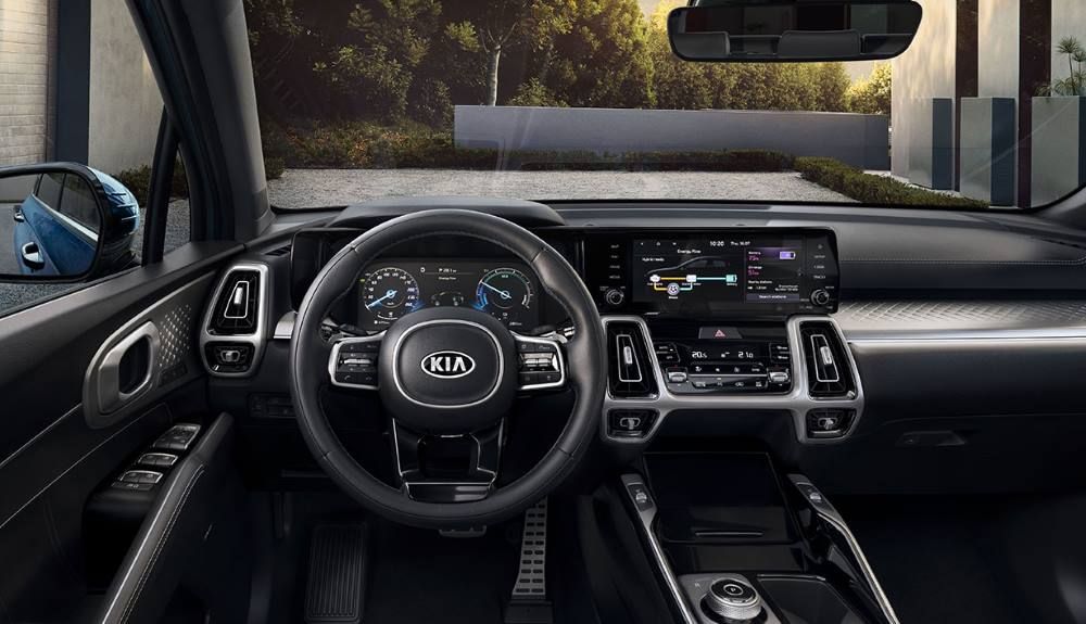 El interior del Kia Sorento PHEV El interior del Kia Sorento PHEV