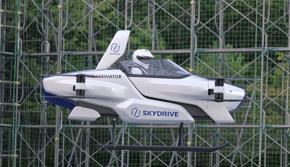 El primer coche volador de Toyota podría estar ya preparado en 2023.