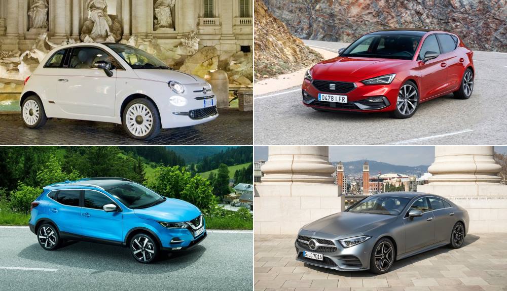 Los coches más vendidos en España por categorías en 2020