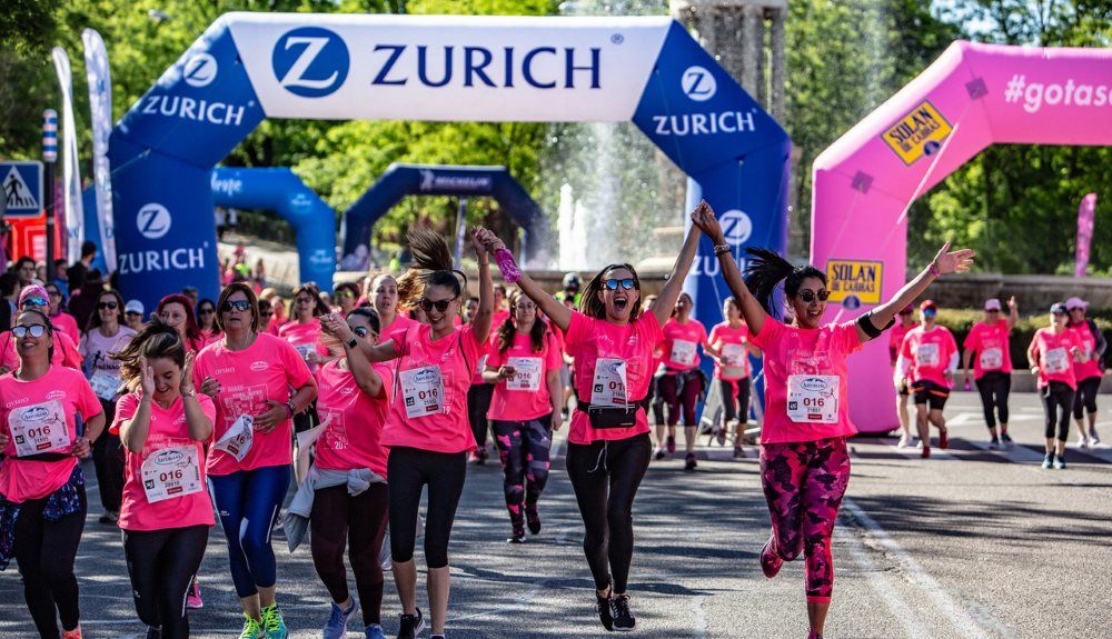 La Z Zurich Foundation duplicará las donaciones de la Marea Rosa a los proyectos solidarios de la Carrera de la Mujer Virtual
