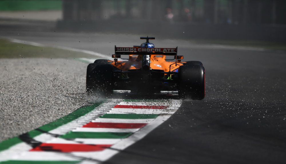Carlos Sainz (Mercedes) protagonizó una impresionante calificación, tercero en Monza