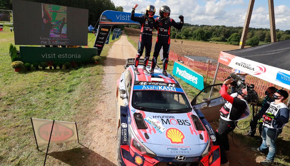 Las mejores fotos del Rally de Estonia 2020.