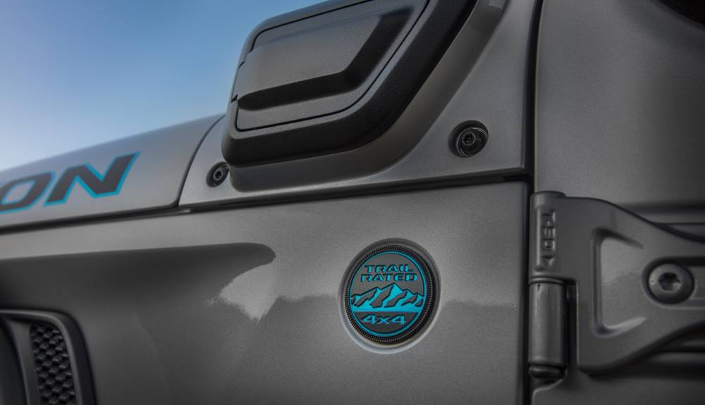 La toma de carga del Jeep Wrangler 4xe