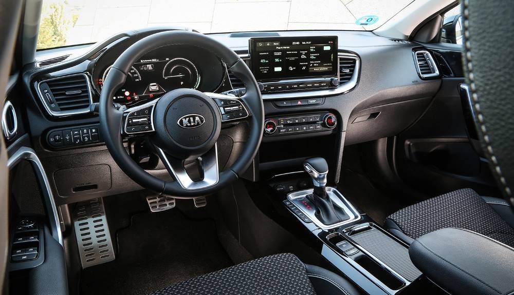El interior del Kia XCeed Híbrido Enchufable