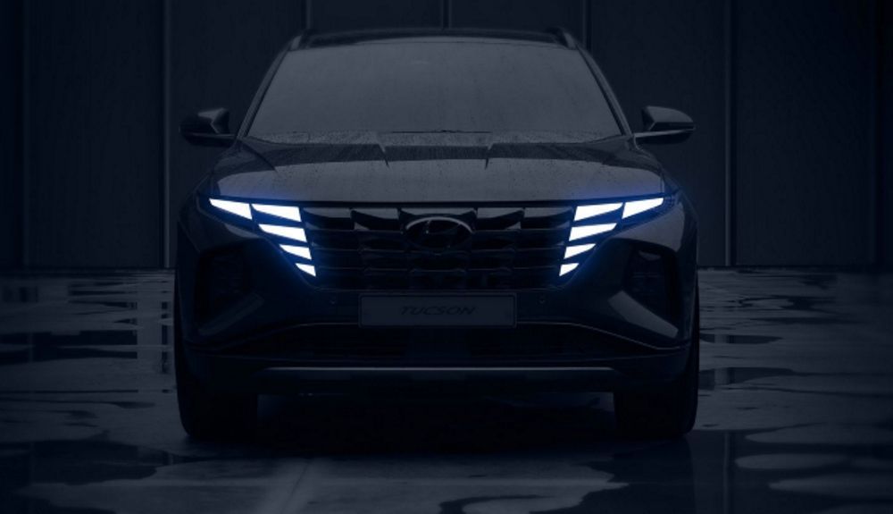 Así es el frontal del Hyundai Tucson 2021