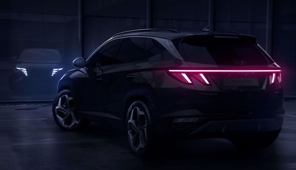 Así es la trasera del Hyundai Tucson 2021