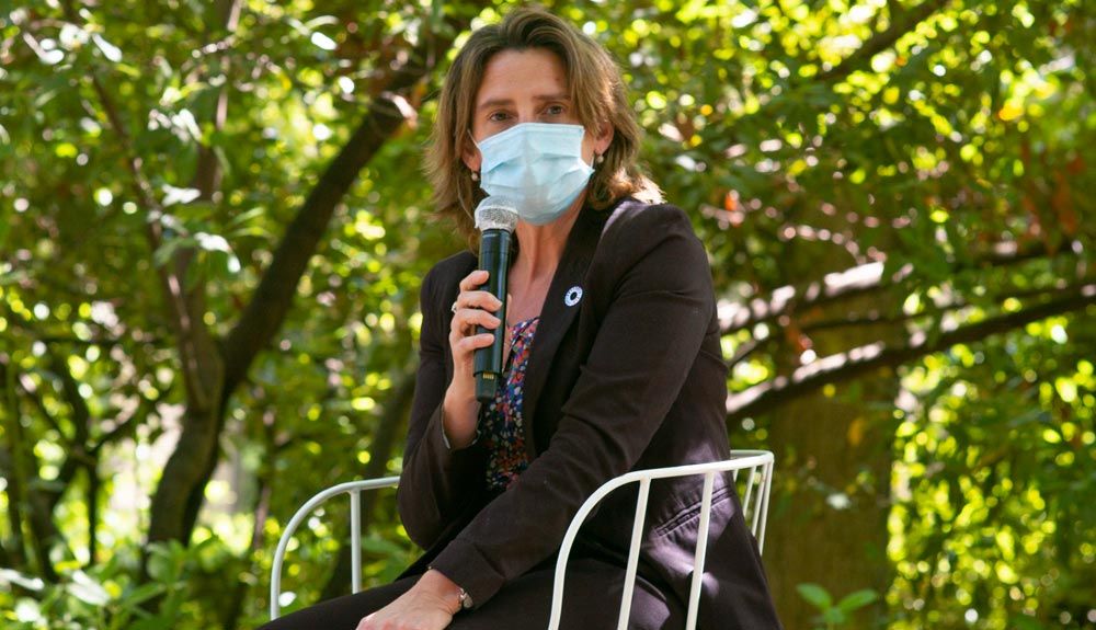 Teresa Ribera, vicepresidenta para la Transición Ecológica y el Reto Demográfico. Foto: CordonPress