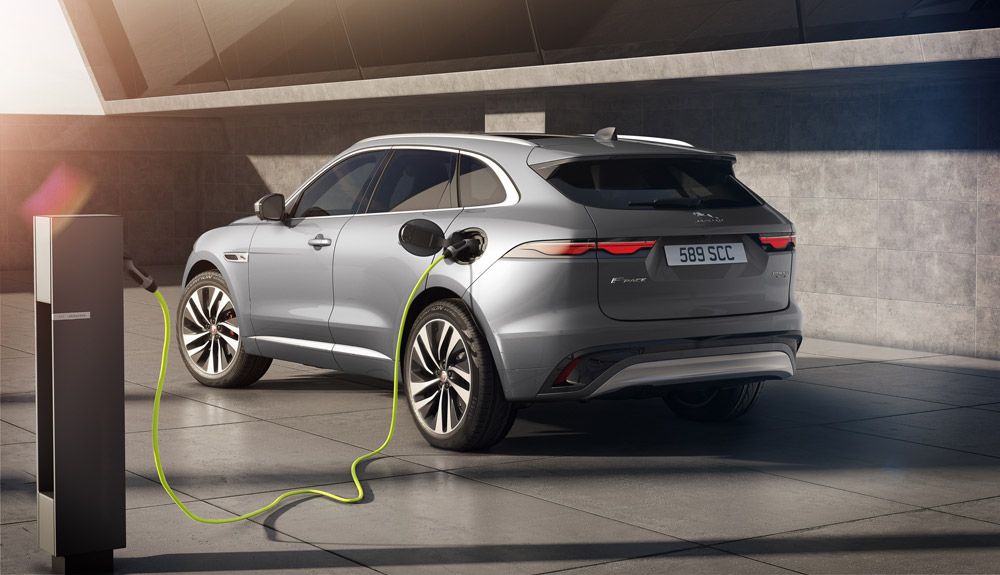 Nueva versión híbrida enchufable en el Jaguar F-Pace