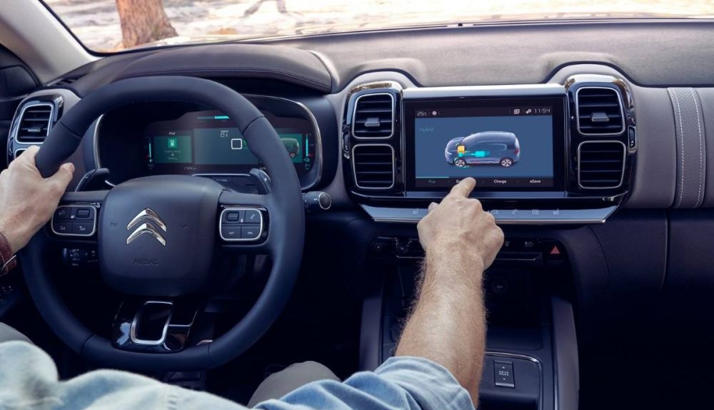 El interior del Citroën C5 Aircross Hybrid El interior del Citroën C5 Aircross Hybrid