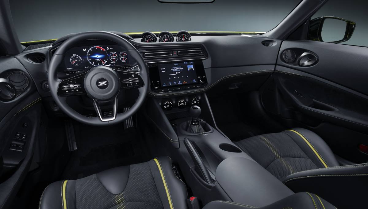 El interior del Nissan Z Proto