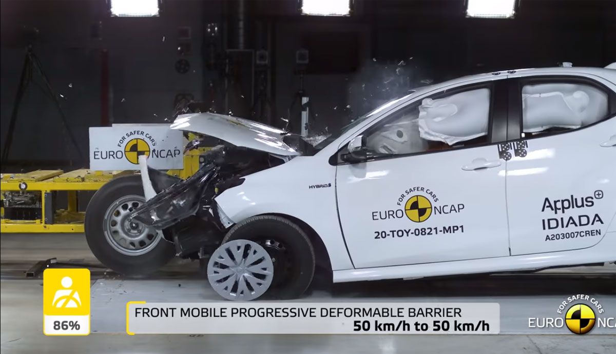 El Toyota Yaris se ha enfrentado a las nuevas pruebas Euro NCAP de seguridad