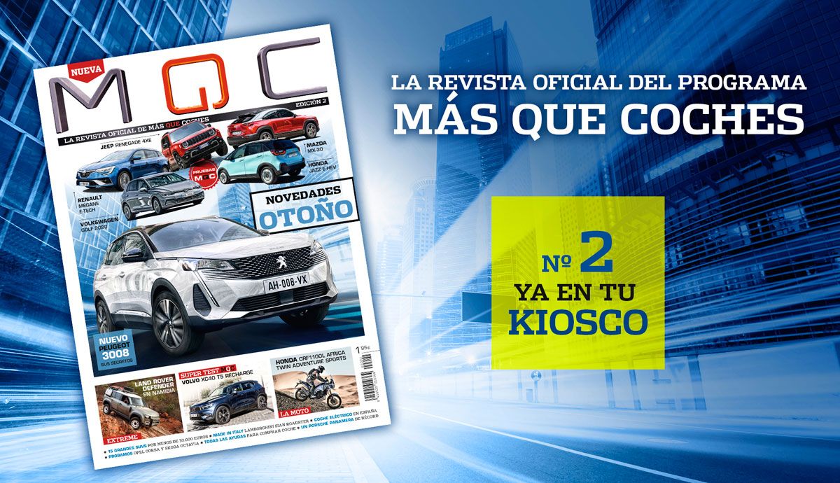 Ya está a la venta el segundo número de Más Que Coches